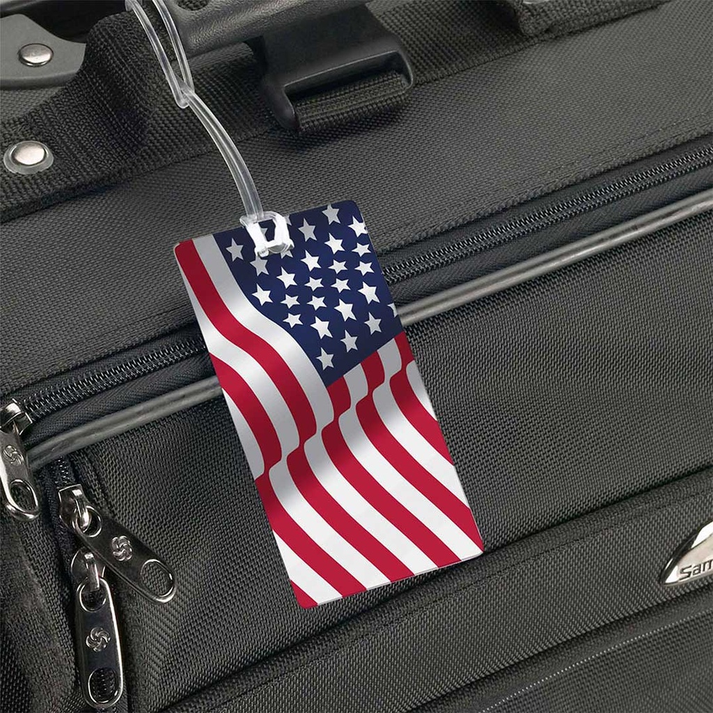 Luggage Tags American Flag